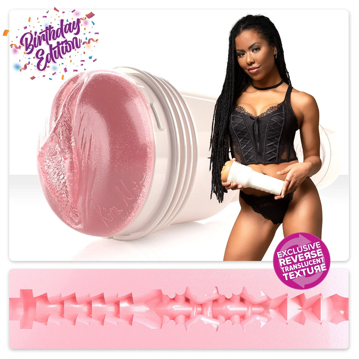 Kira Noir Birthday Cake Edition Fleshlight - Image 6