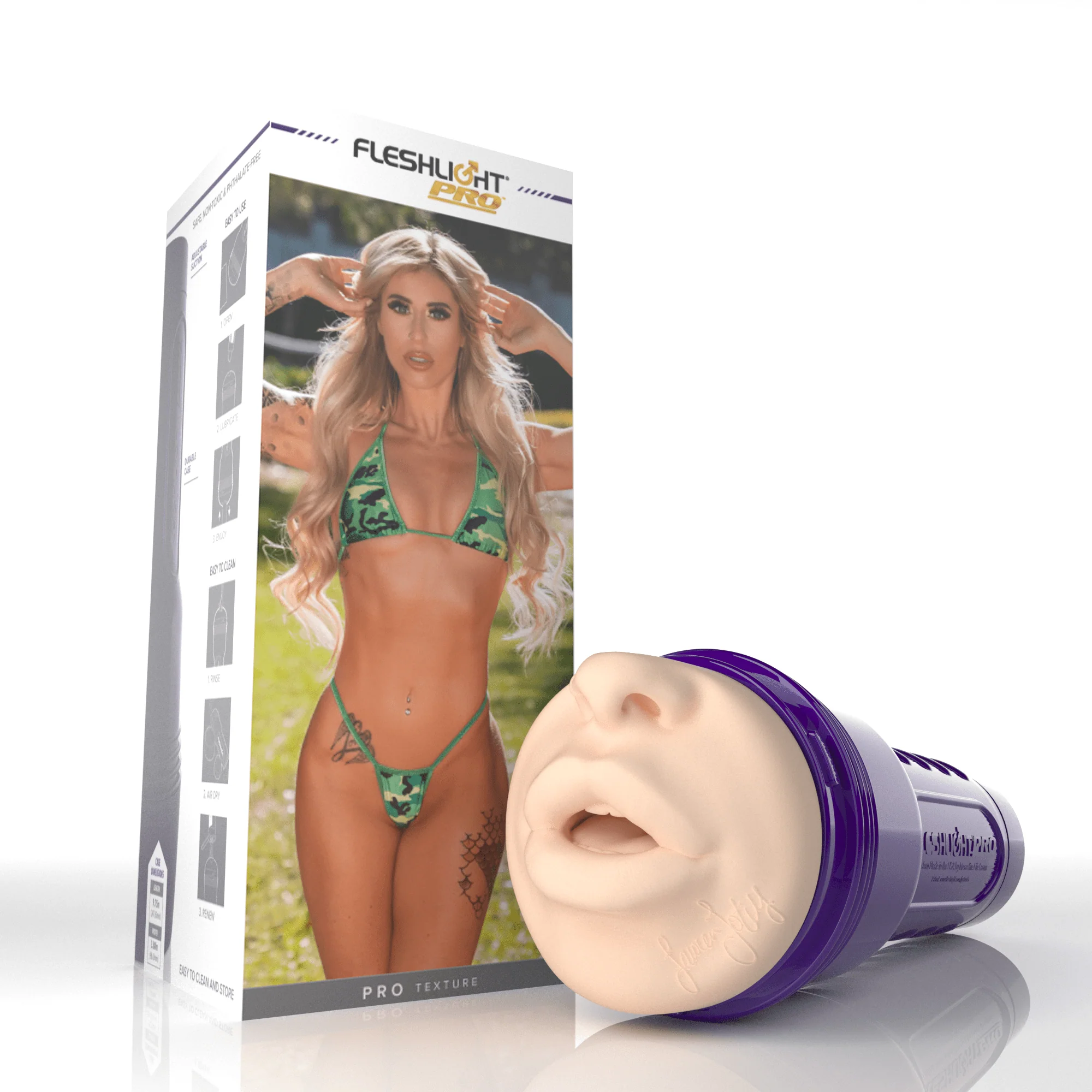 Lauren Lotus Mouth Fleshlight - Image 4
