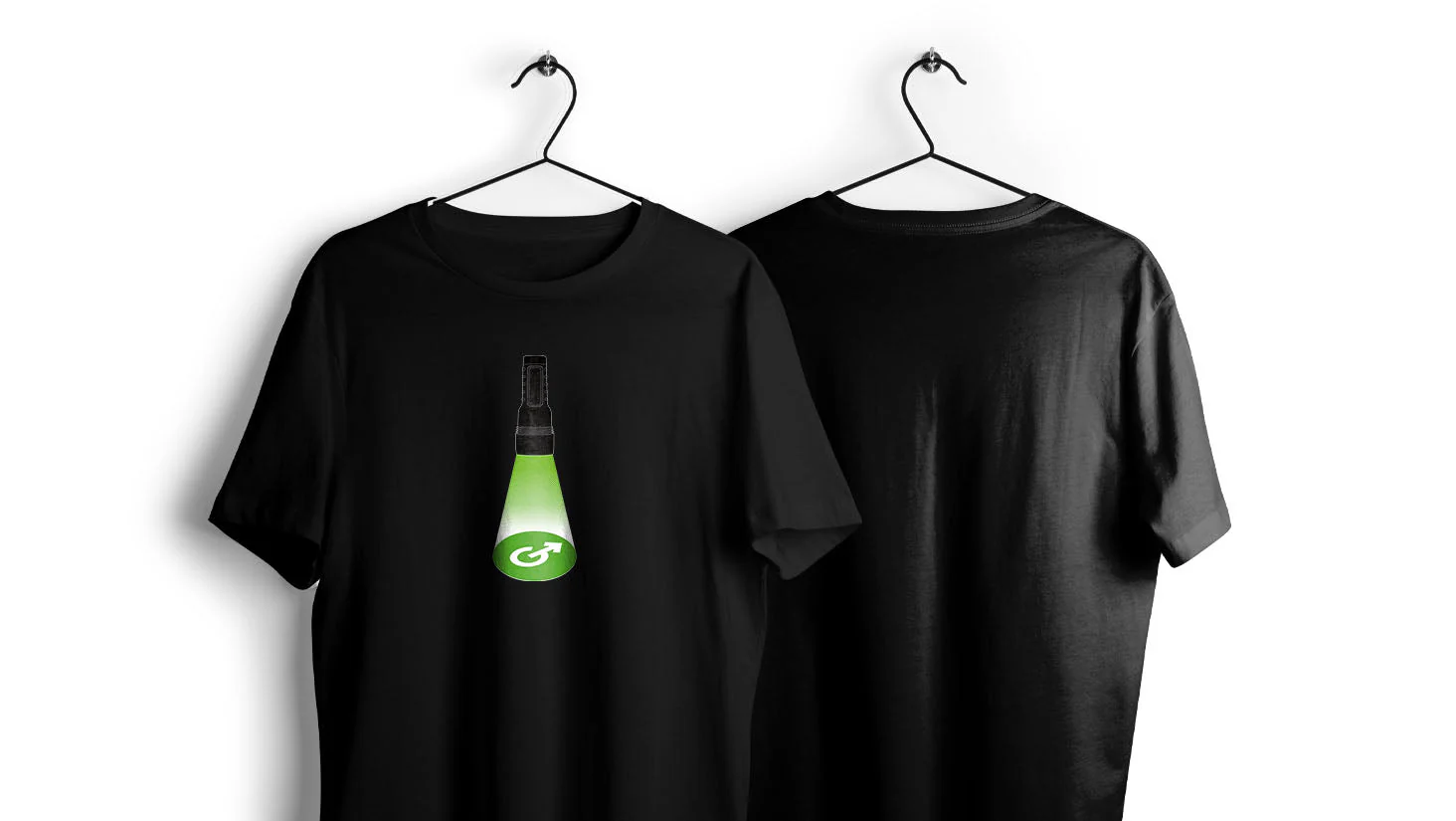 T-Shirt - Fleshlight Flashlight Logo - Image 3