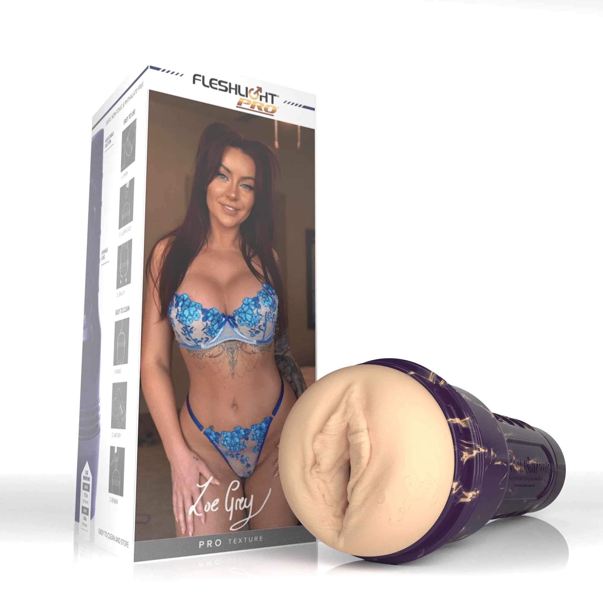 Zoe grey Juicy pussy Fleshlight - Image 4